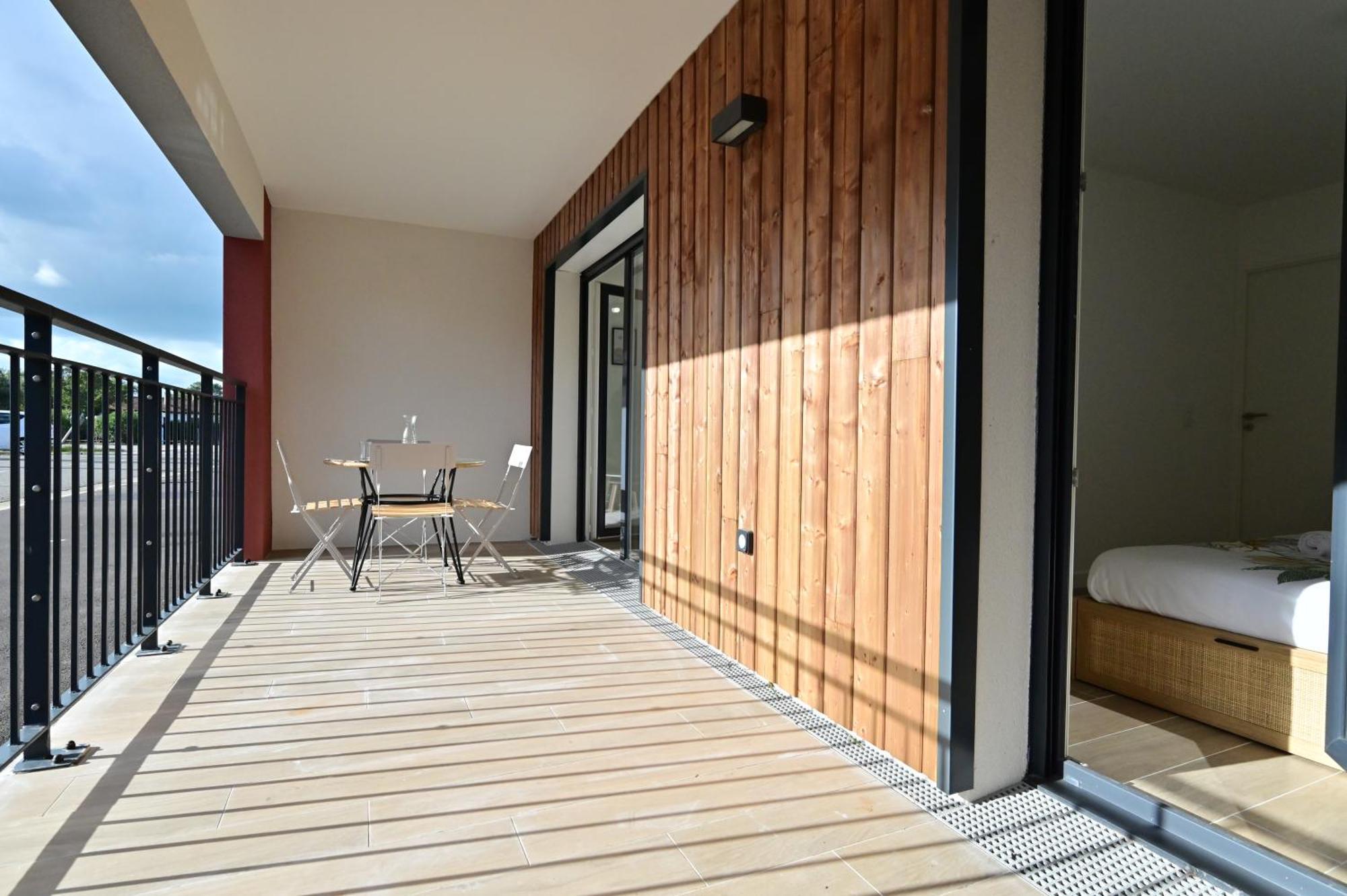 Biscawai Chaleureux Et Cosy Avec Terrasse Apartamento Biscarrosse Exterior foto