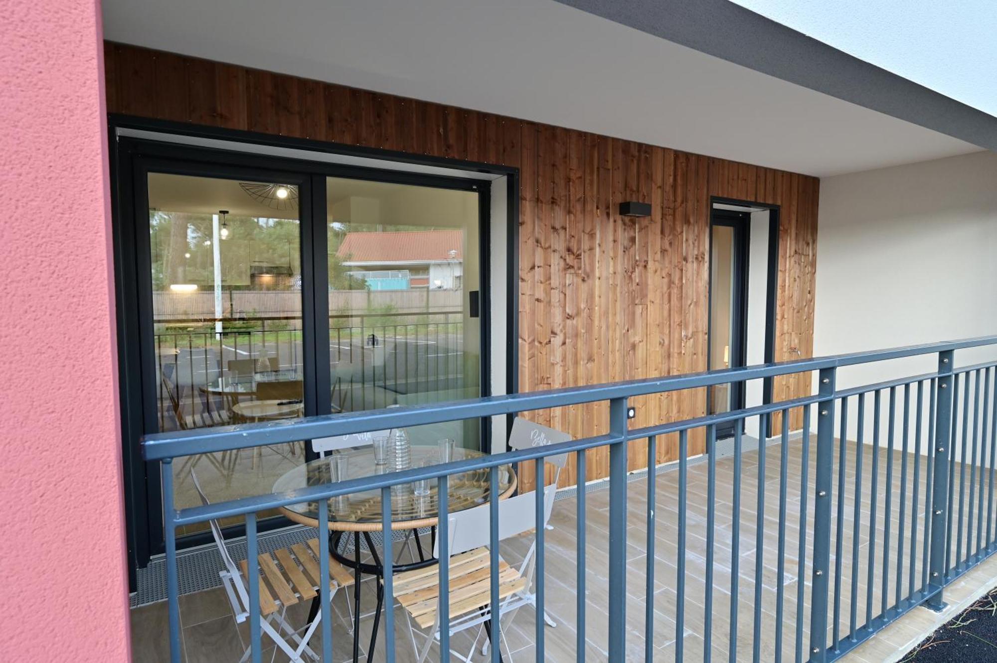 Biscawai Chaleureux Et Cosy Avec Terrasse Apartamento Biscarrosse Exterior foto
